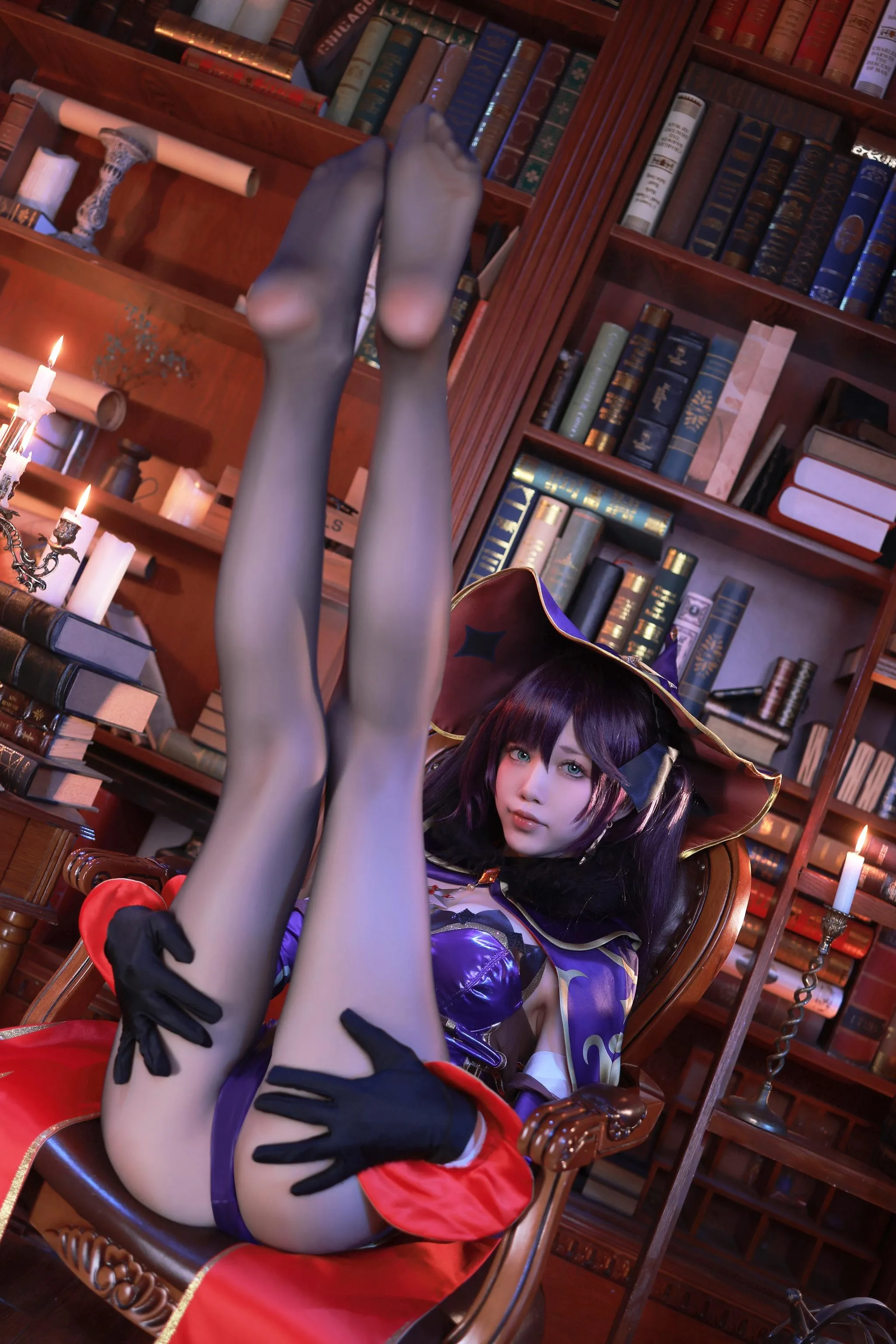 水淼Aqua – NO.120 原神莫娜 [75P]插图9